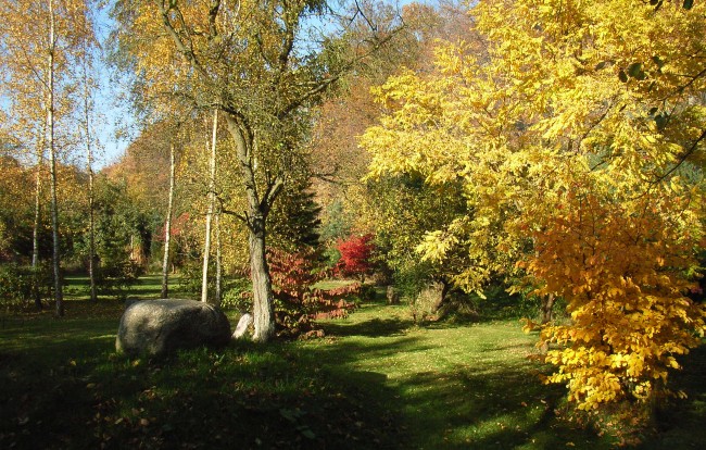 Herbst in der Ostseepension